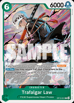 Trafalgar Law (OP13-031) - Carrying on his Will (Rare) [OP13-031]