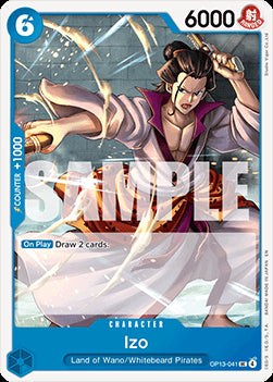 Izo (OP13-041) - Carrying on his Will (Uncommon) [OP13-041]