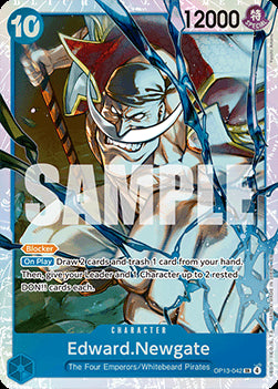 Edward.Newgate (OP13-042) - Carrying on his Will (Super Rare) [OP13-042]