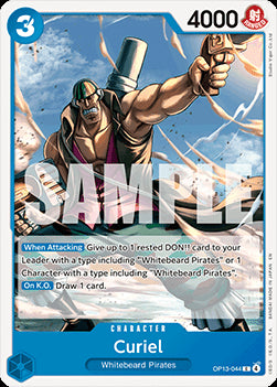 Curiel (OP13-044) - Carrying on his Will (Common) [OP13-044]