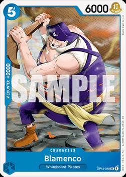 Blamenco (OP13-048) - Carrying on his Will (Uncommon) [OP13-048]