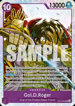 Gol.D.Roger (OP13-064) - Carrying on his Will (Super Rare) [OP13-064]