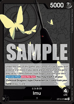 Imu (OP13-079) - Carrying on his Will (Leader) [OP13-079]