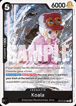 Koala (OP13-081) - Carrying on his Will (Common) [OP13-081]