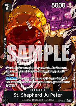 St. Shepherd Ju Peter (OP13-084) - Carrying on his Will (Alternate Art) [OP13-084]