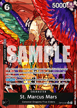 St. Marcus Mars (OP13-091) - Carrying on his Will (Alternate Art) [OP13-091]