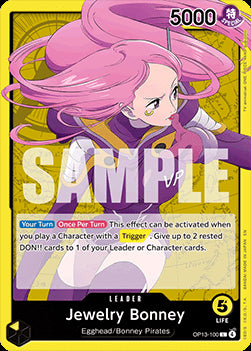 Jewelry Bonney (OP13-100) - Carrying on his Will (Leader) [OP13-100]