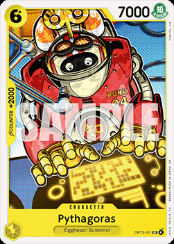 Pythagoras (OP13-111) - Carrying on his Will (Uncommon) [OP13-111]