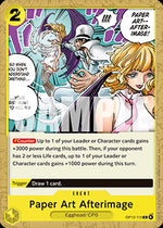 Paper Art Afterimage (OP13-115) - Carrying on his Will (Common) [OP13-115]