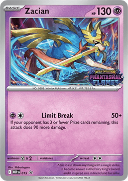 Zacian - MEP Black Star Promos (Promo) [MEP-015]