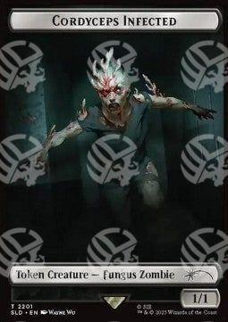 Cordyceps Infected Token - Secret Lair Drop Series: Secret Lair x PlayStation (Token) [SLDPS-2201]