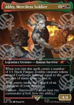 Abby, Merciless Soldier - Secret Lair Drop Series: Secret Lair x PlayStation (Mythic) [SLDPS-2202]