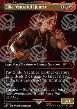 Ellie, Vengeful Hunter - Secret Lair Drop Series: Secret Lair x PlayStation (Mythic) [SLDPS-2203]