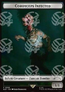 Cordyceps Infected Token - Secret Lair Drop Series: Secret Lair x PlayStation (Token) [SLDPS-2206]