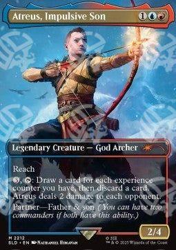 Atreus, Impulsive Son - Secret Lair Drop Series: Secret Lair x PlayStation (Mythic) [SLDPS-2212]