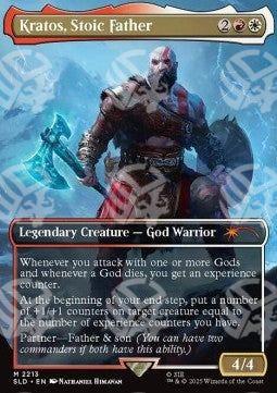 Kratos, Stoic Father - Secret Lair Drop Series: Secret Lair x PlayStation (Mythic) [SLDPS-2213]