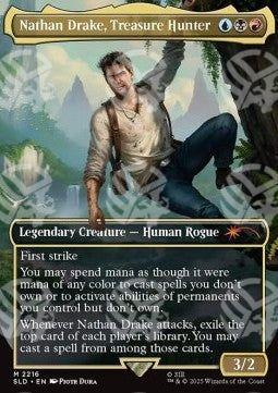 Nathan Drake, Treasure Hunter - Secret Lair Drop Series: Secret Lair x PlayStation (Mythic) [SLDPS-2216]