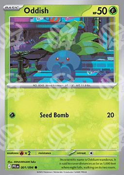 Oddish - Fiamme Spettrali (Common) [PFL-001]
