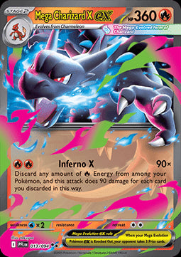 Mega Charizard X ex - Fiamme Spettrali (Double Rare) [PFL-013]