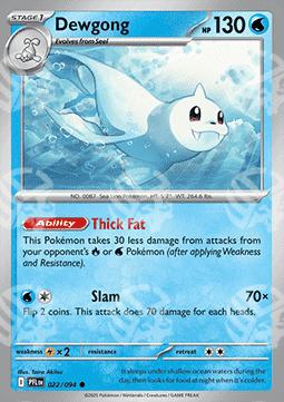 Dewgong - Fiamme Spettrali (Common) [PFL-022]