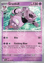 Granbull - Fiamme Spettrali (Uncommon) [PFL-038]