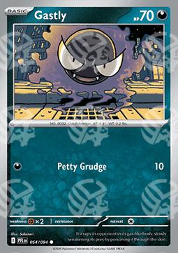Gastly - Fiamme Spettrali (Common) [PFL-054]