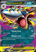 Mega Sharpedo ex - Fiamme Spettrali (Double Rare) [PFL-061]