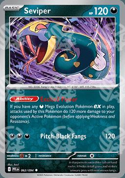 Seviper - Fiamme Spettrali (Uncommon) [PFL-062]