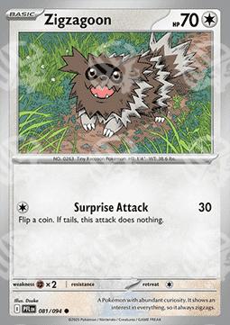 Zigzagoon - Fiamme Spettrali (Common) [PFL-081]