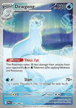 Dewgong - Fiamme Spettrali (Illustration Rare) [PFL-097]