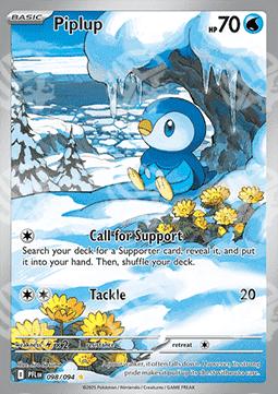 Piplup - Fiamme Spettrali (Illustration Rare) [PFL-098]