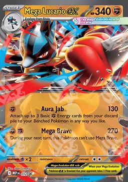 Mega Lucario ex - MEP Black Star Promos (Promo) [MEP-012]