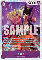 Foxy (EB04-036) - The Azure Sea's Seven (Super Rare) [OP14-EB04-036]