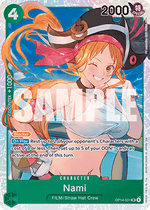 Nami (OP14-031) - The Azure Sea's Seven (Super Rare) [OP14-031]