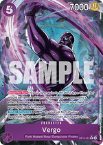 Vergo (OP14-061) - The Azure Sea's Seven (Alternate Art) [OP14-061]