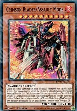 Crimson Blader/Assault Mode - Protocollo Esplosione (Super Rare) [BPRO-008]