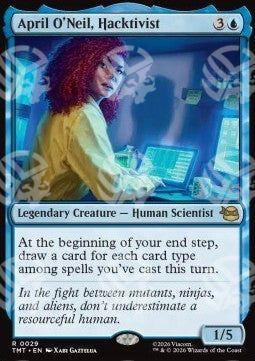 April O'Neil, Hacktivist - Teenage Mutant Ninja Turtles (Rare) [TMT-29]