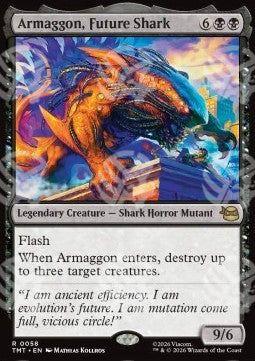 Armaggon, Future Shark - Teenage Mutant Ninja Turtles (Rare) [TMT-58]