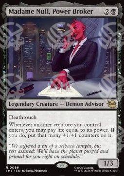 Madame Null, Power Broker - Teenage Mutant Ninja Turtles (Rare) [TMT-66]