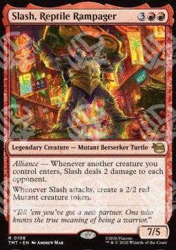Slash, Reptile Rampager - Teenage Mutant Ninja Turtles (Rare) [TMT-108]