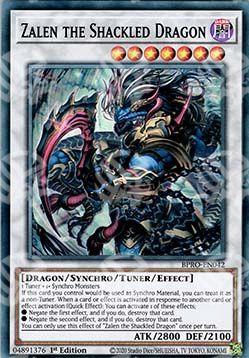 Zalen the Shackled Dragon - Protocollo Esplosione (Super Rare) [BPRO-042]
