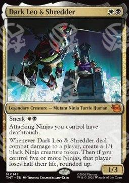 Dark Leo & Shredder - Teenage Mutant Ninja Turtles (Mythic) [TMT-142]