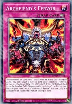 Archfiend's Fervor - Protocollo Esplosione (Common) [BPRO-074]