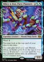 Mikey & Don, Party Planners - Teenage Mutant Ninja Turtles (Rare) [TMT-157]