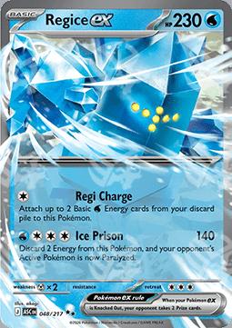 Regice ex - Ascesa Eroica (Double Rare) [ASC-048]