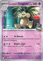 Exeggutor del Team Rocket - Ascesa Eroica (Rare) [ASC-078]