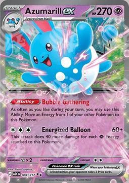 Azumarill ex - Ascesa Eroica (Double Rare) [ASC-084]