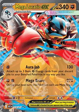 Mega Lucario ex - Ascesa Eroica (Double Rare) [ASC-113]