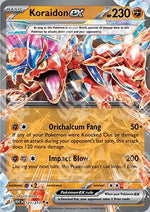 Koraidon ex - Ascesa Eroica (Double Rare) [ASC-121]