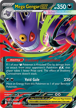 Mega Gengar ex - Ascesa Eroica (Double Rare) [ASC-125]